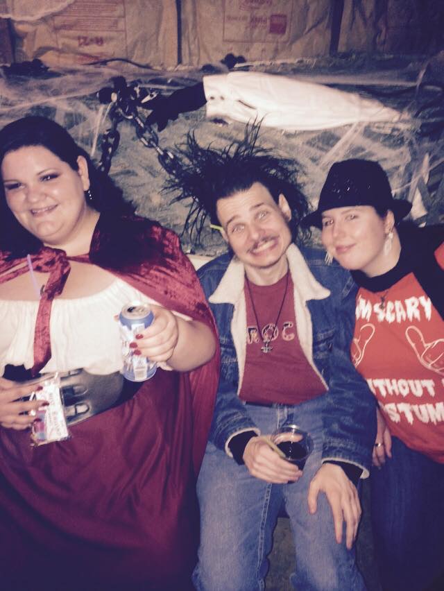 Teresa Carr & Patrick Turner & Heather Long at Eric's GWARbar