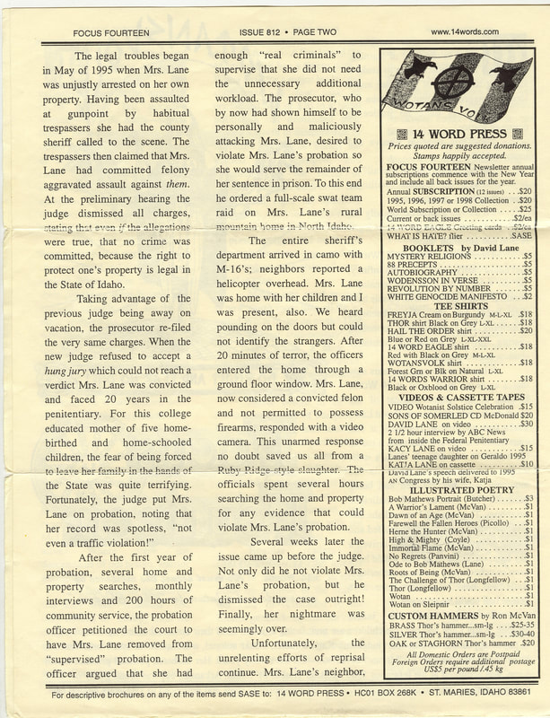 2 WOTANSVOLK Focus Fourteen #812