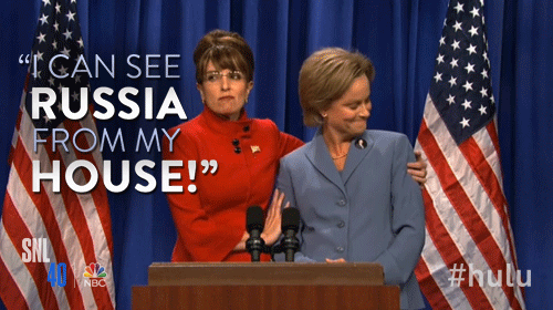 Sarah Palin 'I can see Russia from my house'