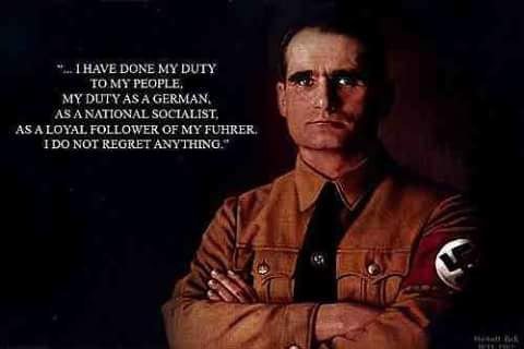 Rudolf Walter Richard Hess 26 April 1894 - 17 August 1987